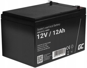 Akumulator Agm 12v 12ah Do Ups Auto Zabawka Skuter