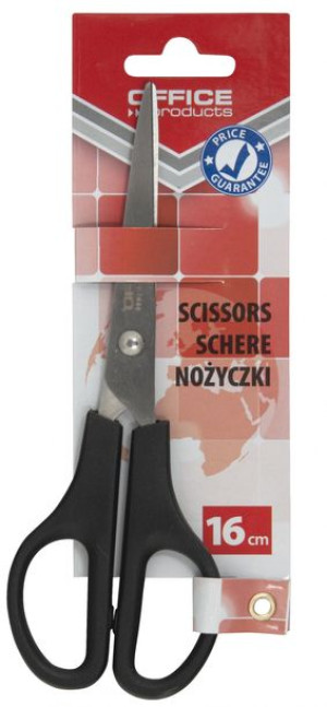 Nożyczki Biurowe 16 Cm Office Products Czarne