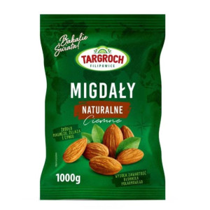 Targroch Migdały Naturalne Ciemne 1 kg