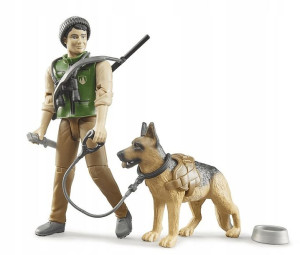 Bruder 62660 Figurka Leśnika Z Psem