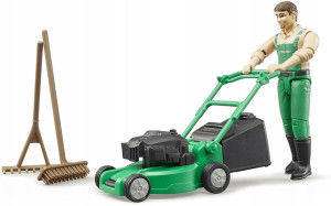 Bruder 62103 Figurka Ogrodnika Z Kosiarką