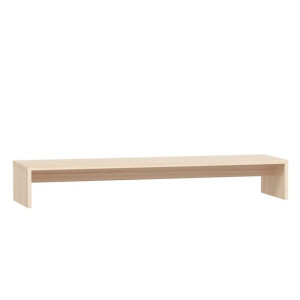 Podstawka na monitor, 100x27x15 cm, lite drewno sosnowe