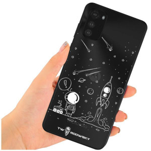 Etui Do Motorola Moto E32 Nadruk Twardowsky Space