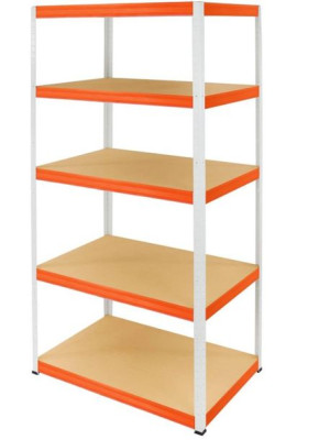 Regał metalowy magazynowy Helios HWO_196X120X45_5_175 ilość półek 5 /175 kg