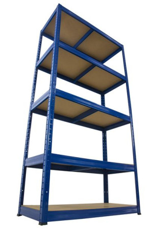 Regał metalowy magazynowy Helios HNN_196X090X30_5_175 ilość półek 5 /175 kg