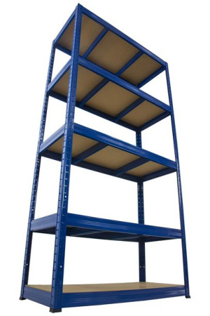 Regał metalowy magazynowy Helios HNN_196X120X30_5_275 ilość półek 5 /275 kg