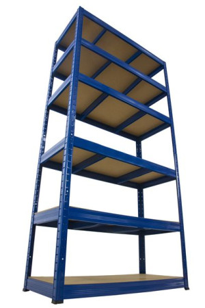 Regał metalowy magazynowy Helios HNN_213X075X30_6_275 ilość półek 6 /275 kg