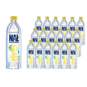 Nałęczowianka Nał+ Napój z dodatkiem witamin smak limonki 0,7 l x 18 sztuk