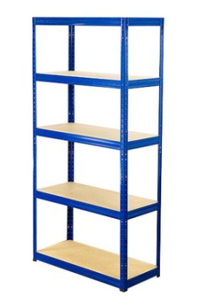 Regał metalowy magazynowy Helios HNN_213X110X30_5_350 ilość półek 5 /350 kg