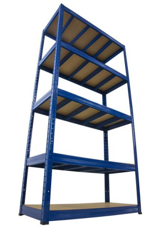 Regał metalowy magazynowy Helios HNN_180X120X60_5_400 ilość półek 5 /400 kg