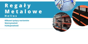 Regał metalowy magazynowy Helios HNN_196X110X50_6_400 ilość półek 6 /400 kg