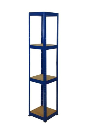 Regał metalowy magazynowy Helios HNN_180X030X30_4_0WZ ilość półek 4 /175 kg