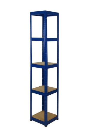 Regał metalowy magazynowy Helios HNN_213X030X30_5_0WZ ilość półek 5 /175 kg