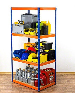 Regał metalowy magazynowy Helios HNO_180X075X35_4_350 ilość półek 4 /350 kg