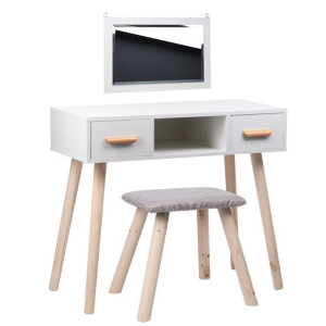 Toaletka Biała Alva -outlet-