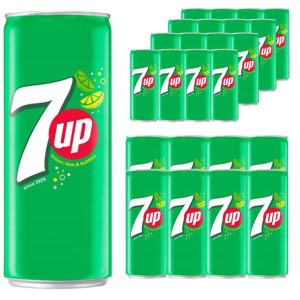 7UP Napój gazowany 330 ml x 24 sztuki