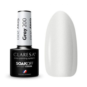 Claresa Lakier Hybrydowy Gray 200 -5g