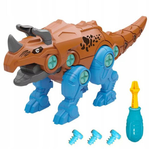 Zestaw Dinozaur Do Skręcania Rozkręcany Śrubokręt