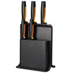Fiskars FF Zestaw 5 noży w bloku 1057554 tworzywo