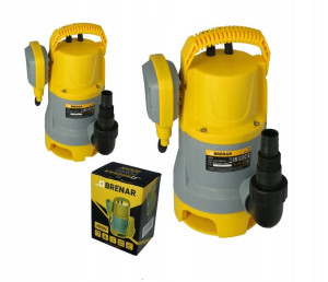 Pompa Do Brudnej Wody 400w Pływak 125l/min Brenar