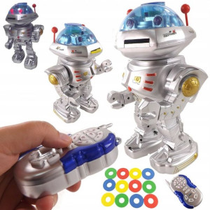 Zdalnie Sterowany Robot Strzelający Krążkami 28072