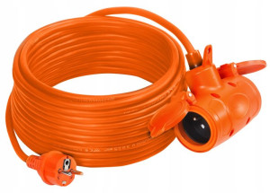 Przedłużacz PS-200 IP44 (3x1,5) 30m