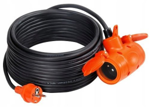 Przedłużacz PS-200G IP44 (3x1,5) 20m