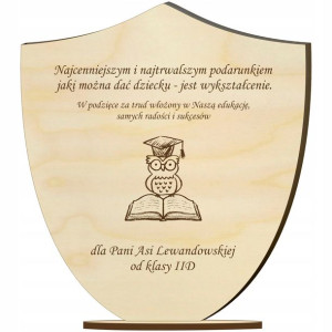 Prezent na dzień nauczyciela STATUETKA grawer