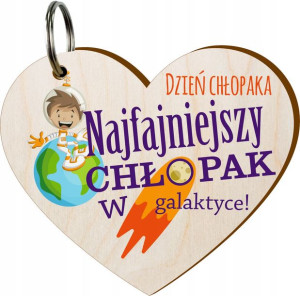 Brelok na dzień chłopaka prezent okazji dnia WZORY
