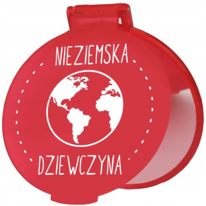 Prezent dla dziewczyny dzień chłopaka LUSTERKO