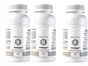 3x DuoLife D ProSugar 60 szt. obniża cukier