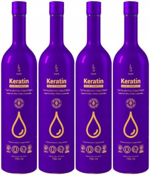 4x Duolife Keratin Hair Complex piękne włosy