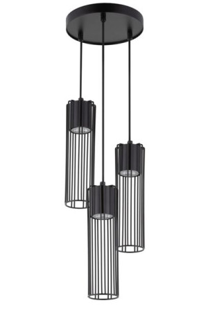 Fobia lampa wisząca koło czarna 33456 Sigma