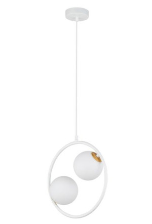Aqua lampa wisząca biało złota 33411 Sigma