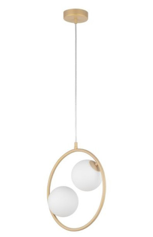 Aqua lampa wisząca złota 33412 Sigma
