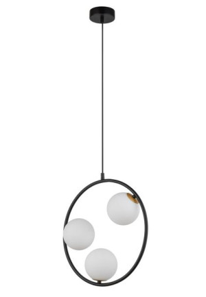 Aqua lampa wisząca czarno złota 33413 Sigma