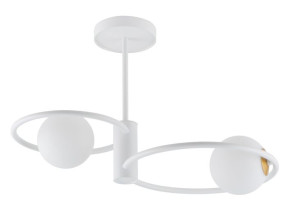 Aqua lampa sufitowa biało złota 33463 Sigma