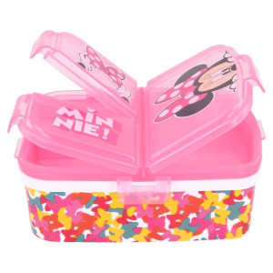 Myszka Minnie Śniadaniówka Lunchbox 4 komory XL
