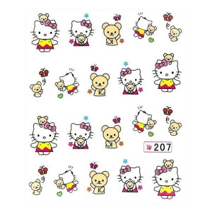 Wodne naklejki na paznokcie Hello Kitty 207