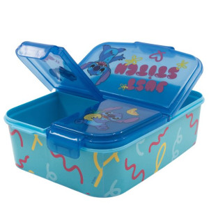 STITCH Pudełko Lunchbox Śniadaniówka 3 Komory