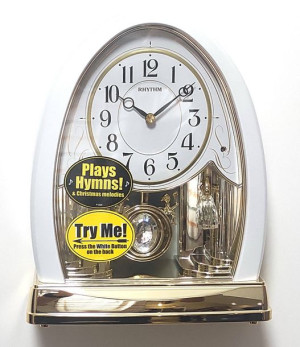 Zegar kominkowy Rhythm 4RJ641WU03 melodie
