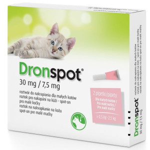 Dronspot Pipety dla Małego Kota 0,5 kg - 2,5 kg 2 x 0,35 ml