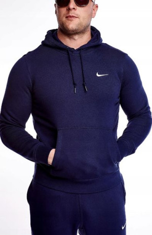 Bluza Męska Nike Swoosh Hoodie 826433 410 R-m