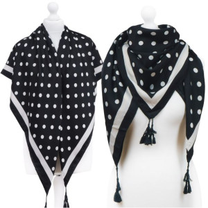 Duża apaszka w groszki SOFTSNOOD