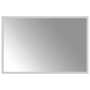 Lustro łazienkowe z LED, 60x40 cm