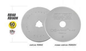 OLFA Ostrze RB60H-1 krążkowe o średnicy 60mm