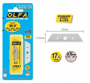 Olfa SKB-2S10B Ostrze trapezowe SKB-2S