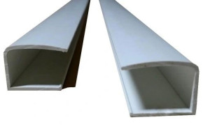 Prowadnica PCV prowadnice przestrzenne do rolet ! 200 cm