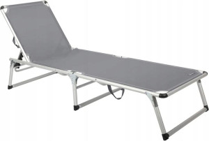 Homecall Aluminiowy składany leżak 74cmx190cmx61cm
