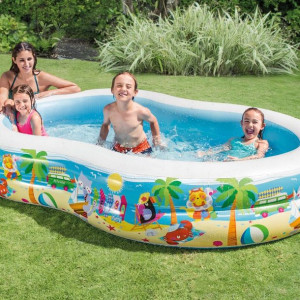 Basen dmuchany prostokątny Intex ZI-56490 262x160